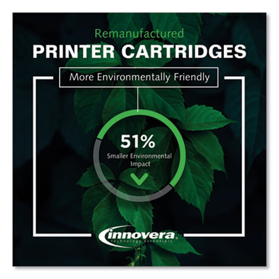 Remanufactured Black Toner, Replacement for 55A (CE255A), 6,