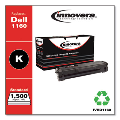 Remanufactured Black Toner, Replacement for 331-7335, 1,500