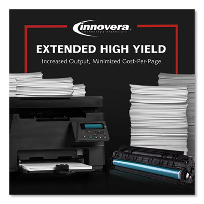 Remanufactured Black Extended-Yield Toner, Replacement for 7