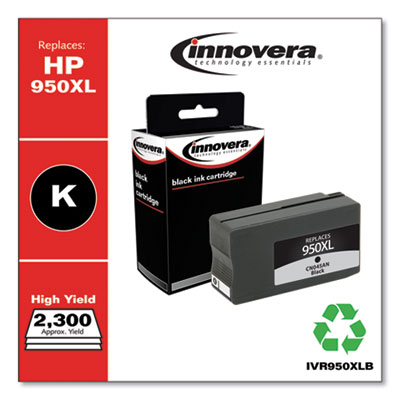 Remanufactured Black High-Yield Ink, Replacement for 950XL (