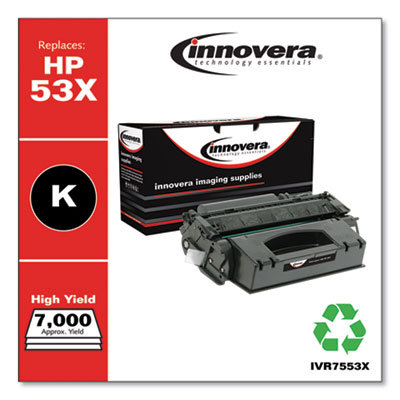 Remanufactured Black High-Yield Toner, Replacement for 53X (