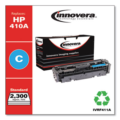 Remanufactured Cyan Toner, Replacement for 410A (CF411A), 2,
