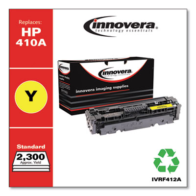 Remanufactured Yellow Toner, Replacement for 410A (CF412A),