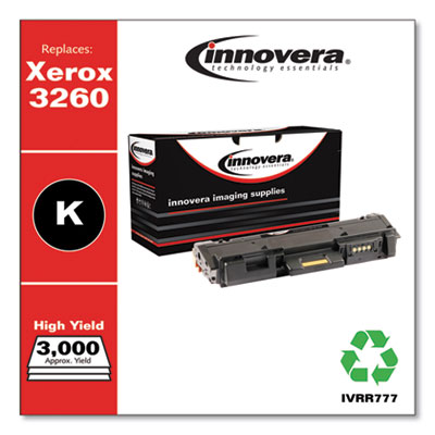 Remanufactured Black High-Yield Toner, Replacement for 106R0