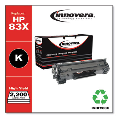Remanufactured Black High-Yield Toner, Replacement for 83X (