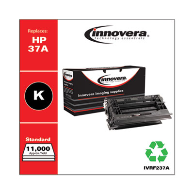 Remanufactured Black Toner, Replacement for 37A (CF237A), 11