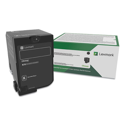 74c00kg Return Program Toner, 3,000 Page-Yield, Black