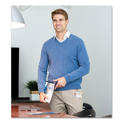 Laminating Pouches, 10 Mil, 3.75" X 2.25", Gloss Clear, 100/