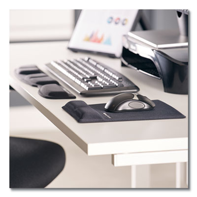 Memory Foam Keyboard Palm Support with Microban Protection,