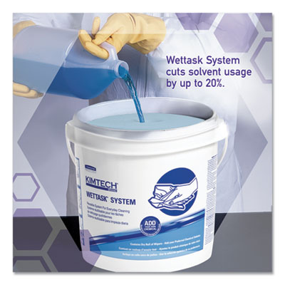 Power Clean Wipers for Disinfectants, Sanitizers,Solvents We