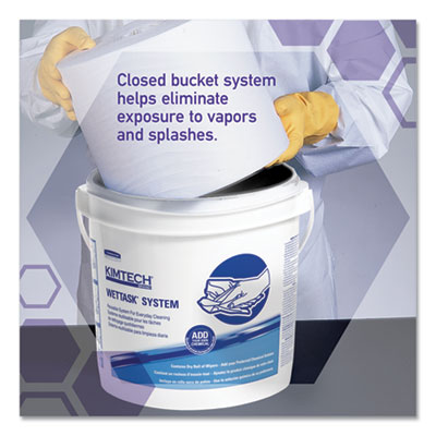 Power Clean Wipers for Disinfectants, Sanitizers,Solvents We