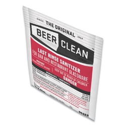 Beer Clean Last Rinse Glass Sanitizer, Unscented, Powder, 0.