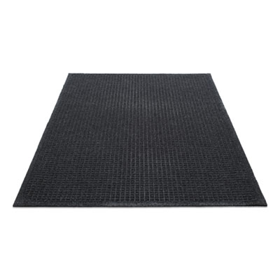EcoGuard Indoor/Outdoor Wiper Mat, Rectangular, Charcoal Gra