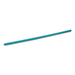 Marine Biodegradable Straws, 7.75", PHA, Ocean Blue, Wrapped