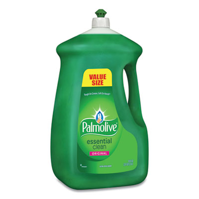 Dish Soap Liquid, Original Scent, Green, 90 oz Bottle, 4/Car