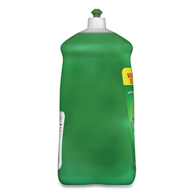 Dish Soap Liquid, Original Scent, Green, 90 oz Bottle, 4/Car