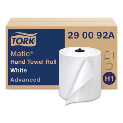 Advanced Matic Hand Towel Roll, 2-Ply, 7.7" x 525 ft, White,