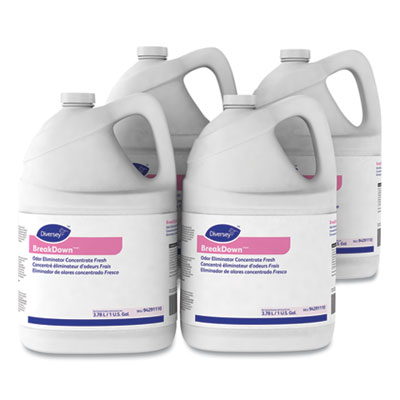 Breakdown Odor Eliminator, Cherry Almond, Liquid, 1 gal Bott
