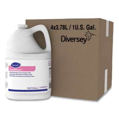 Breakdown Odor Eliminator, Cherry Almond, Liquid, 1 gal Bott