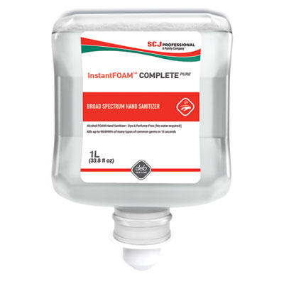 InstantFOAM COMPLETE PURE Alcohol Hand Sanitizer, 1 L Refill