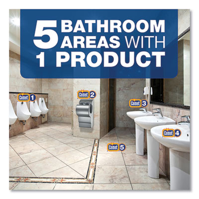 Disinfecting-Sanitizing Bathroom Cleaner, Citrus Scent, 1 ga