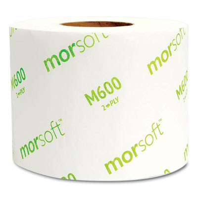 Morsoft Controlled Bath Tissue, Septic Safe, 2-Ply, White, 6