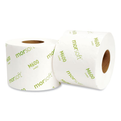 Morsoft Controlled Bath Tissue, Septic Safe, 2-Ply, White, 6