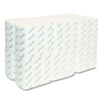 Valay Interfolded Napkins, 1-Ply, White, 6.5 X 8.25, 6,000/c