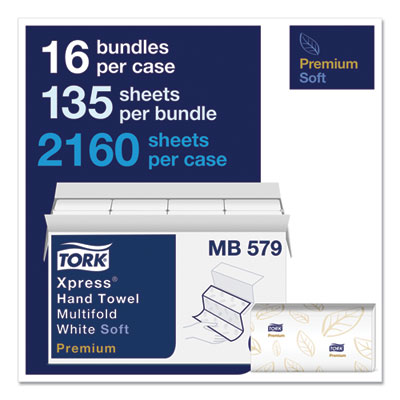 Premium Soft Xpress 3-Panel Multifold Hand Towels, 2-Ply, 9.