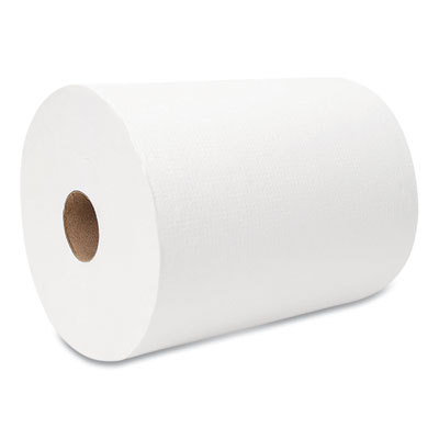 10 Inch TAD Roll Towels, 1-Ply, 10" x 700 ft, White, 6 Rolls