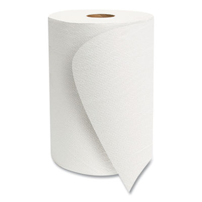 10 Inch Tad Roll Towels, 1-Ply, 10" X 550 Ft, White, 6 Rolls