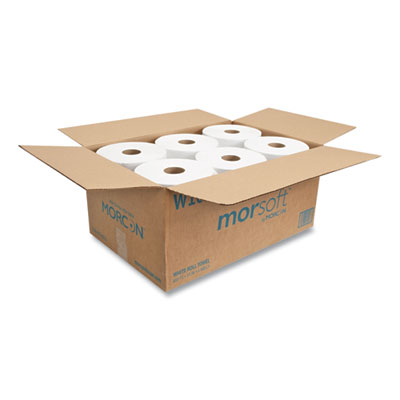 10 Inch Roll Towels, 1-Ply, 10" X 800 Ft, White, 6 Rolls/car