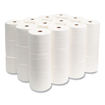 Small Core Bath Tissue, Septic Safe, 2-Ply, White, 1,000 She