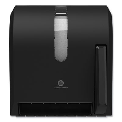 Hygienic Push-Paddle Roll Towel Dispenser, 13 X 10 X 14.4, B