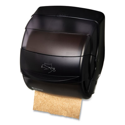 Integra Lever Roll Towel Dispenser, 11.5 X 11.25 X 13.5, Bla