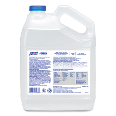 Foodservice Surface Sanitizer, Fragrance-Free, 1 gal Bottle,