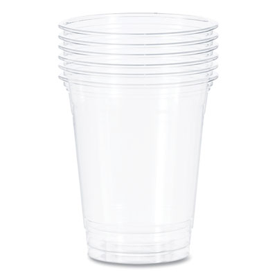 Ultra Clear PET Cups, Tall, 10 oz, Plastic, 50/Bag, 20 Bags/