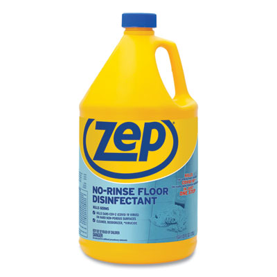 No-Rinse Floor Disinfectant, 1 gal, 4/Carton