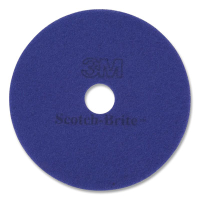Diamond Floor Pads, 20" Diameter, Purple, 5/carton