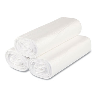 High-Density Commercial Can Liner Value Pack, 33 gal, 14 mic