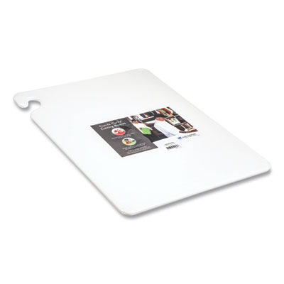 Cut-N-Carry Color Cutting Boards, Plastic, 20 x 15 x 0.5, Wh