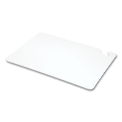 Cut-N-Carry Color Cutting Boards, Plastic, 20 x 15 x 0.5, Wh