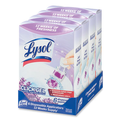 Click Gel Automatic Toilet Bowl Cleaner, Lavender Fields Sce