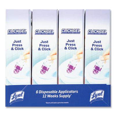 Click Gel Automatic Toilet Bowl Cleaner, Lavender Fields Sce