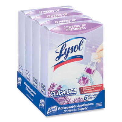 Click Gel Automatic Toilet Bowl Cleaner, Lavender Fields Sce