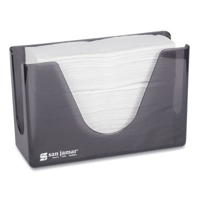 Countertop Folded Towel Dispenser, 11 X 4.38 X 7, Black Pear