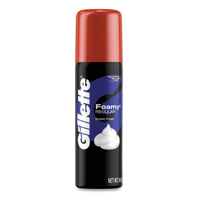 Foamy Shave Cream, Original Scent, 2 Oz Aerosol Spray Can, 4