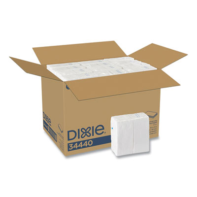 1/8-Fold Dinner Napkin, 2-Ply, 16 X 15, White, 3,024/carton