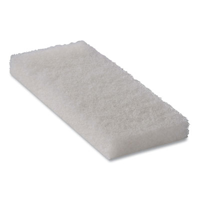 Octopus Light Duty Cleaning Pad, 5" x 9", White, 20/Carton