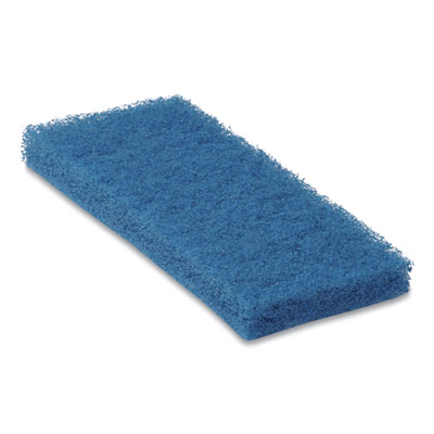 Octopus 102 Medium Duty Cleaning Pad, 5" x 9", Blue, 20/Cart